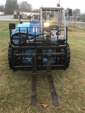 2013 GENIE GTH5519 5500 LB DIESEL TELESCOPIC FORKLIFT TELEHANDLER PNEUMATIC 4WD QUICK CHANGE MATERIAL BUCKET 2800 HOURS STOCK # BF9382189-LTIN - United Lift Equipment LLC