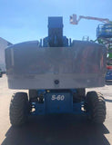 2015 GENIE S60X TELESCOPIC STRAIGHT BOOM LIFT AERIAL LIFT 60' REACH DIESEL 4WD 2845 HOURS STOCK # BF9548739-NLEQ - United Lift Equipment LLC