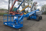 2015 GENIE S65 TRAX TELESCOPIC STRAIGHT BOOM LIFT AERIAL LIFT WITH JIB ARM 65' REACH DIESEL 4WD 3451 HOURS STOCK # BF9879549-NLEQ - United Lift Equipment LLC