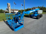 2013 GENIE S65 TRAX TELESCOPIC STRAIGHT BOOM LIFT AERIAL LIFT WITH JIB ARM 65' REACH DIESEL 4WD 4869 HOURS STOCK # BF9675139-PAB - United Lift Equipment LLC
