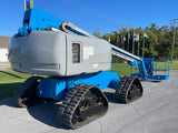 2013 GENIE S65 TRAX TELESCOPIC STRAIGHT BOOM LIFT AERIAL LIFT WITH JIB ARM 65' REACH DIESEL 4WD 4869 HOURS STOCK # BF9675139-PAB - United Lift Equipment LLC
