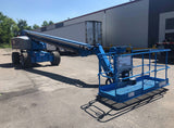 2014 GENIE S85 TELESCOPIC STRAIGHT BOOM LIFT AERIAL LIFT WITH JIB ARM 85' REACH DIESEL 4WD 2355 HOURS STOCK # BF9672359-NLEQ - United Lift Equipment LLC