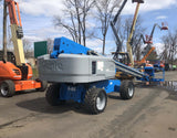 2013 GENIE S85 TELESCOPIC STRAIGHT BOOM LIFT AERIAL LIFT WITH JIB ARM 85' REACH DIESEL 4WD 2735 HOURS # BF9698549-NLEQ - United Lift Equipment LLC