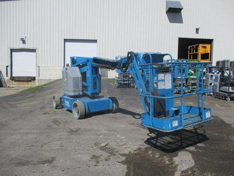 2011 GENIE Z34/22N 500 LBS ELECTRIC ARTICULATING BOOM LIFT 34′ REACH CUSHION 453 HOURS STOCK # BF9158579-WIB - United Lift Used & New Forklift Telehandler Scissor Lift Boomlift
