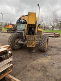 2014 CAT TL1255C 12000 LB DIESEL TELESCOPIC FORKLIFT TELEHANDLER PNEUMATIC 4WD ENCLOSED CAB 4800 HOURS STOCK # BF9891139-PHECO - United Lift Equipment LLC