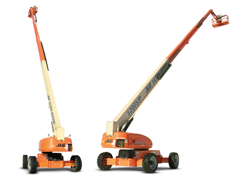 2019 JLG FACTORY RECON 1200SJP STRAIGHT BOOM LIFT AERIAL LIFT WITH JIB ARM 125' REACH DIESEL 4WD STOCK # BF9164129-VAOH - United Lift Used & New Forklift Telehandler Scissor Lift Boomlift