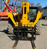 2017 JCB 510-56 10000 LB DIESEL OUTRIGGERS TELESCOPIC FORKLIFT TELEHANDLER 4WD OPEN CAB 1825 HOURS STOCK # BF91045279-NLPA - United Lift Equipment LLC