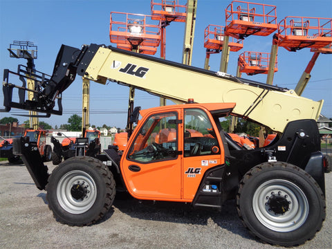 2022 JLG 1055 10000 LB DIESEL TELESCOPIC FORKLIFT 4WD ENCLOSED HEATED CAB w/AC BRAND NEW STOCK # BF91522169-VAOH - United Lift Equipment LLC