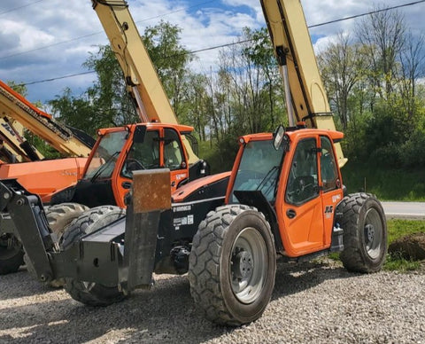 2019 JLG 1055 10000 LB DIESEL TELESCOPIC FORKLIFT 4WD ENCLOSED CAB 1358 HOURS STOCK # BF91151129-VAOH - United Lift Equipment LLC