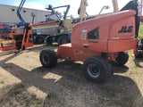 2015 JLG 460SJ STRAIGHT BOOM LIFT AERIAL LIFT WITH JIB ARM 46' REACH DIESEL 4WD 905 HOURS STOCK # BF9544529-WIB - United Lift Used & New Forklift Telehandler Scissor Lift Boomlift