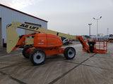 2011 JLG 600AJ ARTICULATING BOOM LIFT AERIAL LIFT WITH JIB ARM 60' REACH DIESEL 4WD WITH SKYPOWER 2650 HOURS STOCK # BF9453229-VAOH - United Lift Used & New Forklift Telehandler Scissor Lift Boomlift