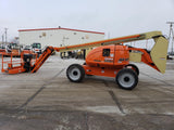 2011 JLG 600AJ ARTICULATING BOOM LIFT AERIAL LIFT WITH JIB ARM 60' REACH DIESEL 4WD WITH SKYPOWER 2650 HOURS STOCK # BF9453229-VAOH - United Lift Used & New Forklift Telehandler Scissor Lift Boomlift