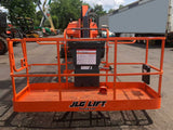 2014 JLG 660SJ TELESCOPIC BOOM LIFT AERIAL LIFT WITH JIB ARM 66' REACH DIESEL 4WD 3520 HOURS STOCK # BF9625148-NLEQ - United Lift Equipment LLC