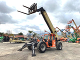 2015 JLG G12-55A 12000 LB DIESEL TELESCOPIC FORKLIFT TELEHANDLER PNEUMATIC 4WD OPEN CAB OUTRIGGERS 2722 HOURS STOCK # BF9812579-EBCA - United Lift Equipment LLC