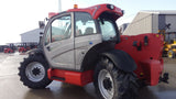2014 MANITOU MLT 840-115PS 9000 LB DIESEL PNEUMATIC TELEHANDLER ENCLOSED CAB 25' REACH 350 HOURS STOCK # BF91087219-MIB - United Lift Used & New Forklift Telehandler Scissor Lift Boomlift