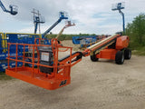 2016 JLG 660SJ TELESCOPIC BOOM LIFT AERIAL LIFT WITH JIB ARM 66' REACH DIESEL 4WD 966 HOURS STOCK # BF9714529-WIB - United Lift Used & New Forklift Telehandler Scissor Lift Boomlift