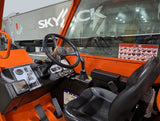 2017 SKYJACK SJ1056TH 10000 LB DIESEL TELESCOPIC FORKLIFT TELEHANDLER OPEN CAB PNEUMATIC 4WD HYDRAULIC LEVELING 4000 HOURS STOCK # BF9879539-ILE - United Lift Equipment LLC