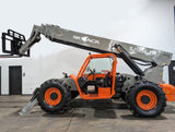 2017 SKYJACK SJ1056TH 10000 LB DIESEL TELESCOPIC FORKLIFT TELEHANDLER OPEN CAB PNEUMATIC 4WD HYDRAULIC LEVELING 4000 HOURS STOCK # BF9879539-ILE - United Lift Equipment LLC