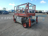 2011 SKYJACK SJ6826RT SCISSOR LIFT 26' REACH DIESEL PNEUMATIC TIRES OUTRIGGERS 1877 HOURS STOCK # BF9118519-WIB - United Lift Used & New Forklift Telehandler Scissor Lift Boomlift