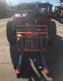 2017 SKYJACK SJ843TH 8000 LB DIESEL TELESCOPIC FORKLIFT TELEHANDLER PNEUMATIC ENCLOSED HEATED CAB 1454 HOURS STOCK # BF9794529-NLEQ - United Lift Equipment LLC