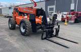 2017 SKYTRAK 10054 10000 LB DIESEL TELESCOPIC FORKLIFT TELEHANDLER PNEUMATIC 4WD OUTRIGGERS ENCLOSED CAB WITH HEAT AND AC 3140 HOURS STOCK # BF91098179-NLPA - United Lift Equipment LLC