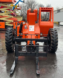 2014 SKYTRAK 6036 6000 LB DIESEL TELESCOPIC FORKLIFT TELEHANDLER PNEUMATIC 4WD OPEN CAB 2553 HOURS STOCK # BF9585179-NLPA - United Lift Equipment LLC