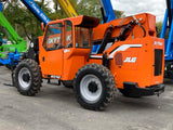 2017 SKYTRAK 6042 6000 LB DIESEL TELESCOPIC FORKLIFT TELEHANDLER PNEUMATIC 4WD ENCLOSED HEATED CAB 3185 HOURS STOCK # BF9849759-NLEQ - United Lift Equipment LLC