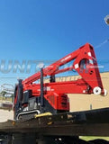 2012 TEUPEN LEO 18GT CRAWLER BOOM LIFT ARTICULATING WITH JIB ARM LIFT DIESEL & ELECTRIC 51' REACH TRAX TIRES 2842 HOURS STOCK # BF9515239-ATTX - United Lift Used & New Forklift Telehandler Scissor Lift Boomlift